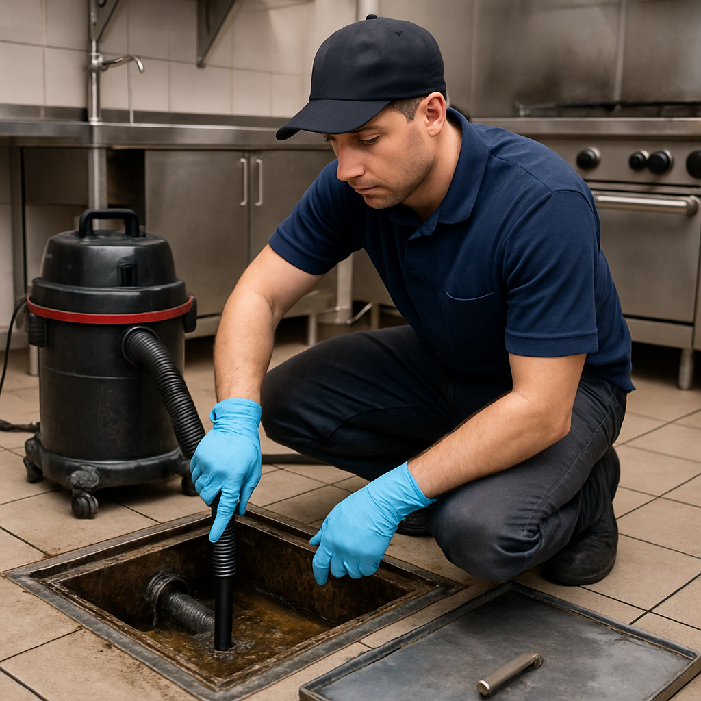 Limpeza de Caixa de Gordura